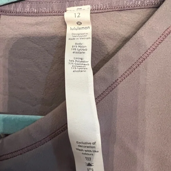 Lululemon Jacket Moonwalk Purple Gray Fitted Hoodie - Picture 15 of 16